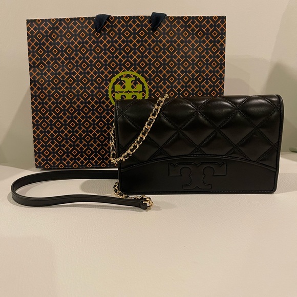 Tory Burch Savannah WOC Flat Wallet Crossbody - Picture 2 of 16